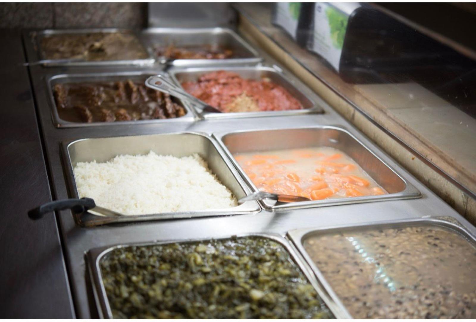 Catering trays from Ranch House Makarios Family Restaurant in Vestavia Hills, AL