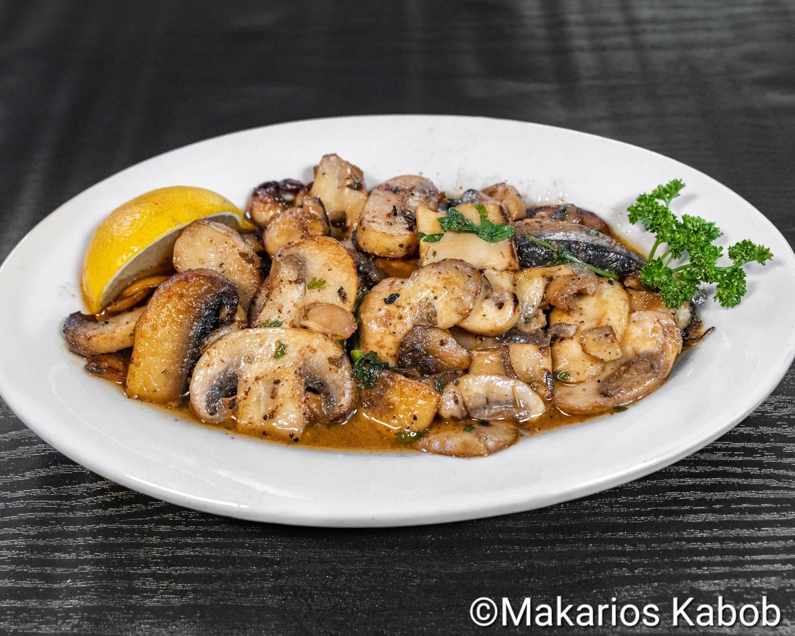Sauteed mushrooms served at Ranch House Makarios Family Restaurant in Vestavia Hills, AL