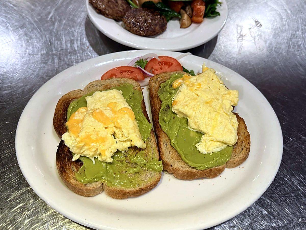 Avocado Toast served at Ranch House Makarios Family Restaurant in Vestavia Hills