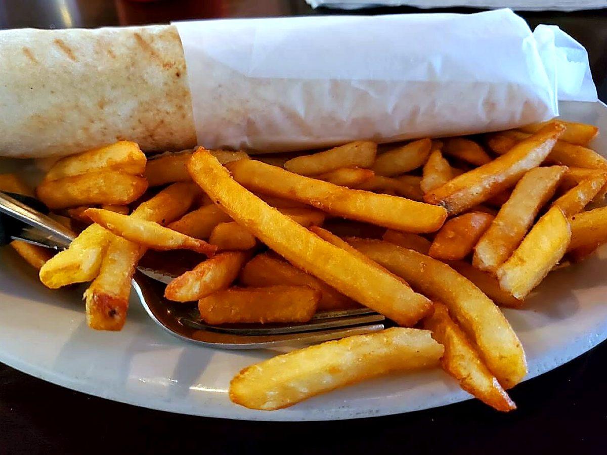 Chicken Shawarma Wrap served at Ranch House Makarios Family Restaurant in Vestavia Hills
